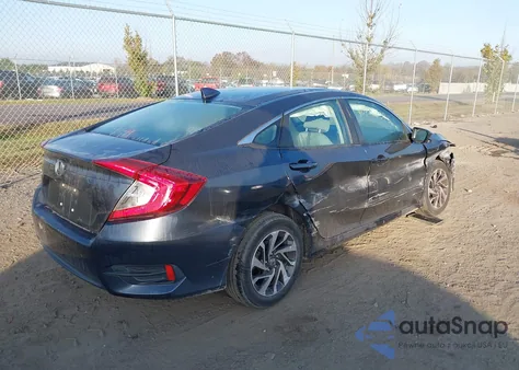 2017 Honda Civic Ex from USA, damaged, VIN 19XFC2F73HE036253